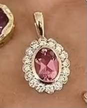 Sasha- 4ct 14k gold necklace+ 14k pendant   Total:2228 USD