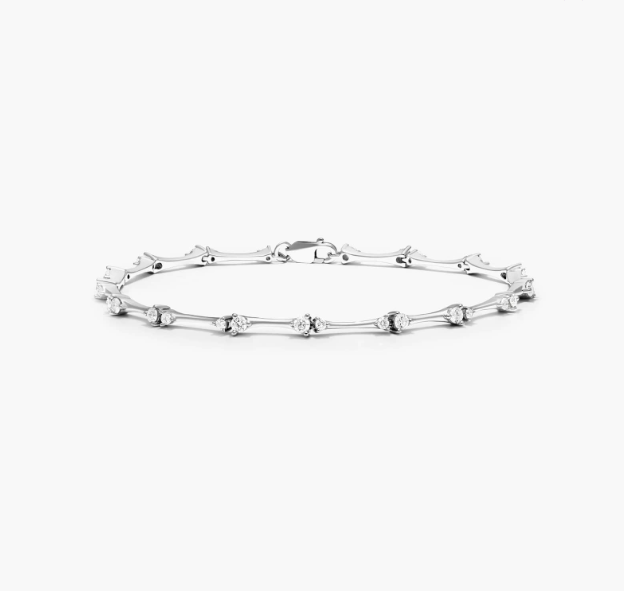 Luminance Lab-Grown Diamond Bracelet In 14K White Gold
