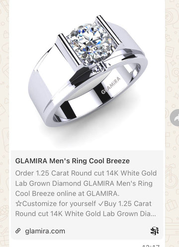 Rest Payment-2.7 ct Lab Diamond Sterling Silver Ring, Size 10.5