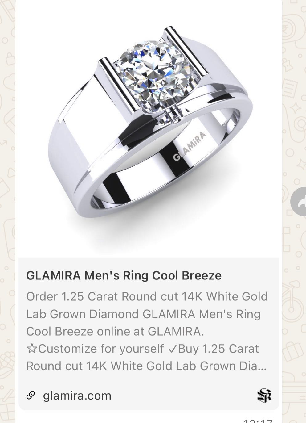 Rest Payment-2.7 ct Lab Diamond Sterling Silver Ring, Size 10.5