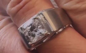 Dave-1ct princess cut 925 size12