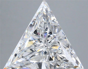 Bamby-14K Triangular Ring with 3-Prong Setting and 3/4-Band Pavé