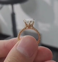 Mayson-3ct heart ring ++Free shipping via Fedex+real diamond jewelry wroth 299$