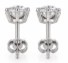 18k earring 0.3ct  in total