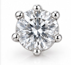 18k earring 0.3ct  in total