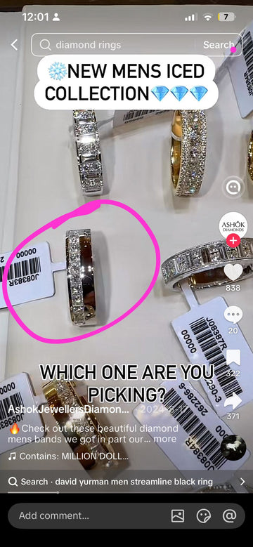 Deposit for half eternity Ring 10k size 11