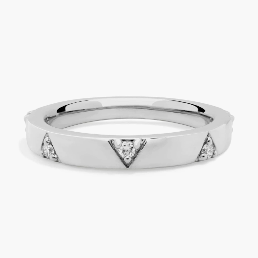 Fashion Diamond Ring in 14K White Gold (1/10 Ct. Tw.)