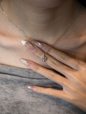 Nuri-Necklace-0.9CT 10K GOLD +GIFT