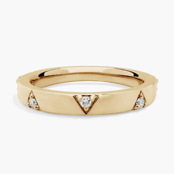 Fashion Diamond Ring in 14K Yellow Gold (1/10 Ct. Tw.)