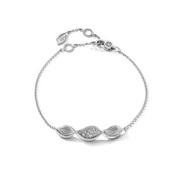 Diamond Petal Bracelet 18K