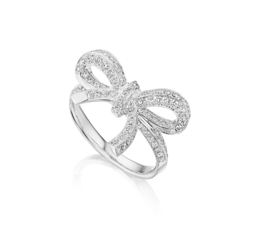 Verragio Diamond Bow Ring 18K
