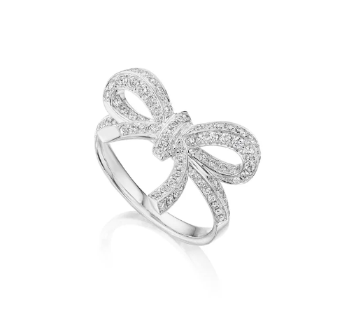 Verragio Diamond Bow Ring 18K