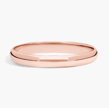 Classic Wedding Ring in 14k Rose Gold (3mm)