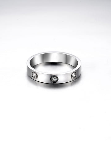 [Diamond rings 0.03ct]Real diamond S925 rings,labgrown diamond