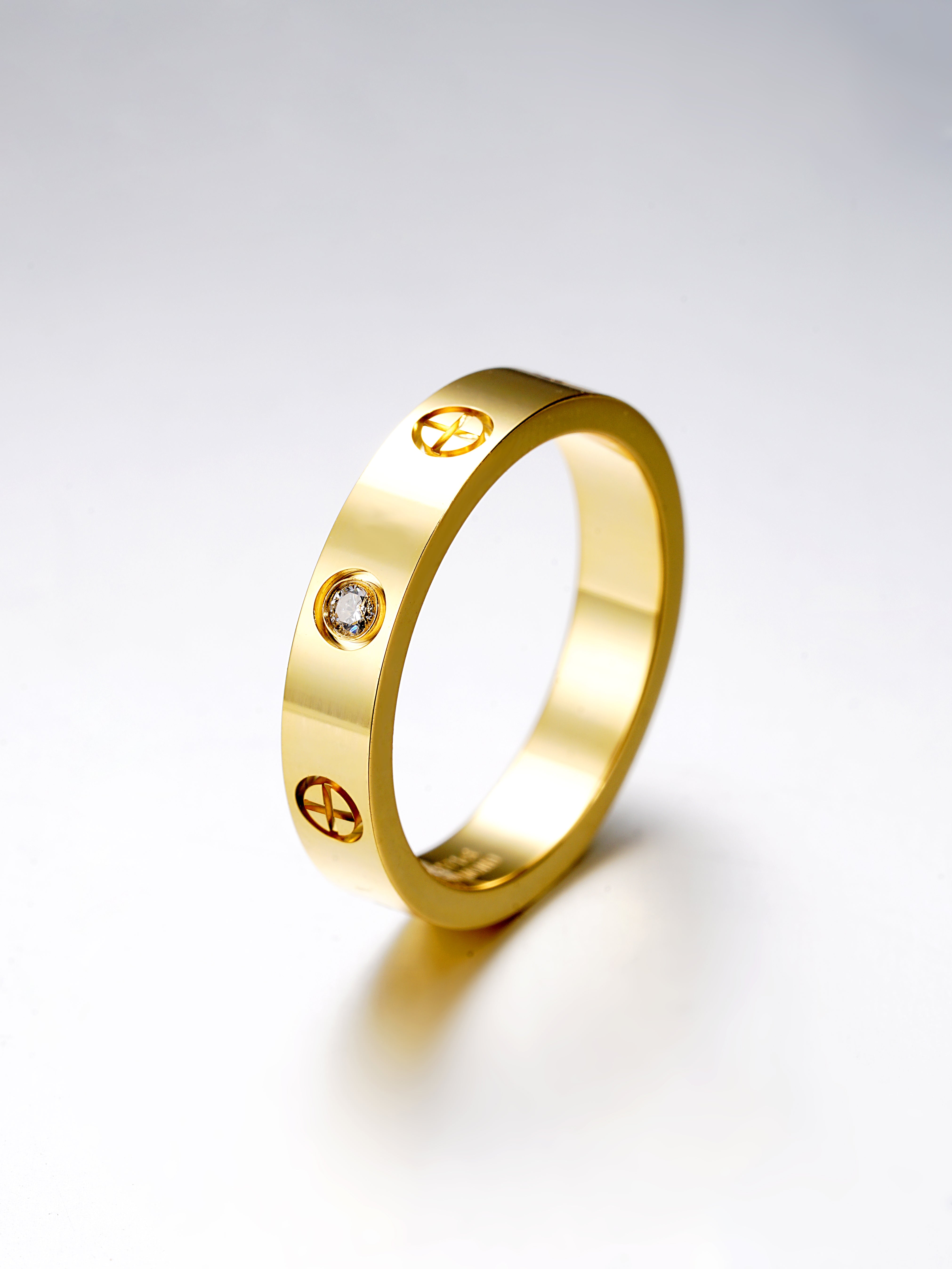 [Diamond rings 0.03ct]Real diamond S925 rings,labgrown diamond