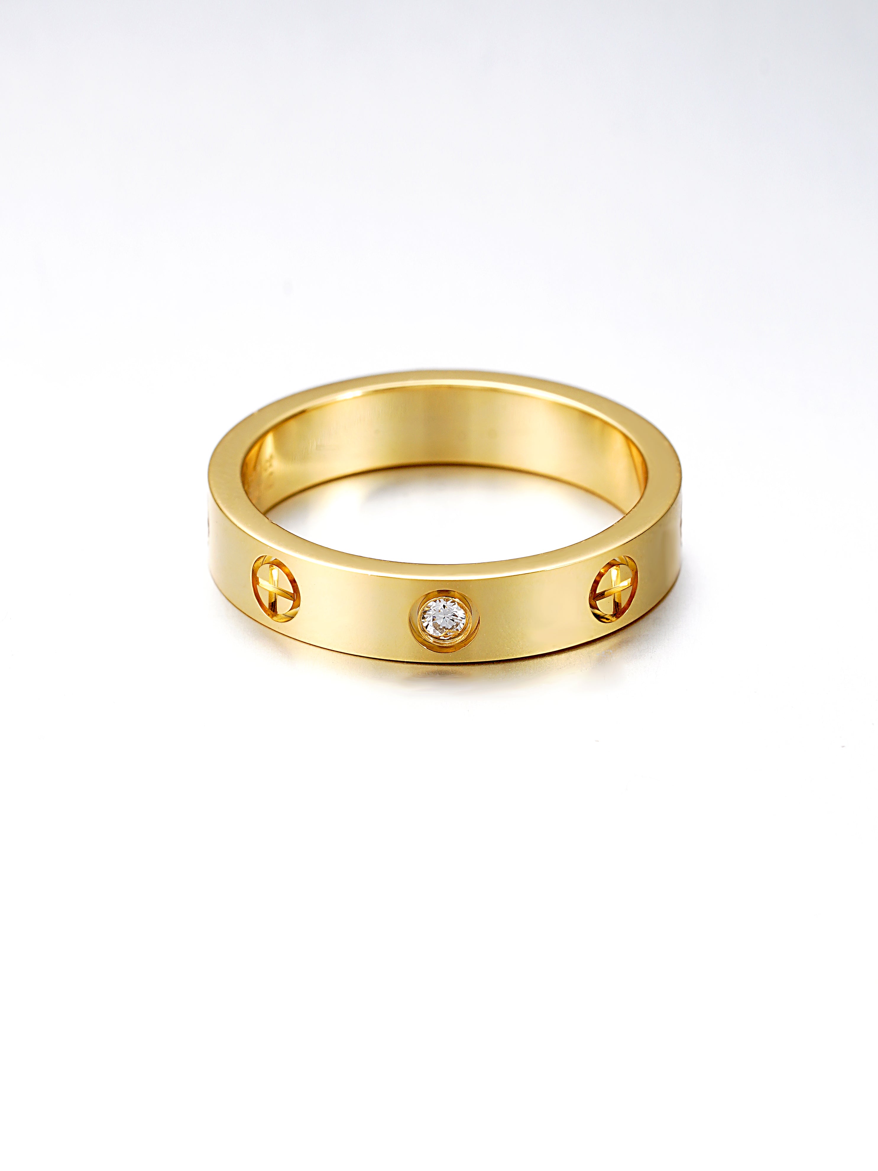 [Diamond rings 0.03ct]Real diamond S925 rings,labgrown diamond