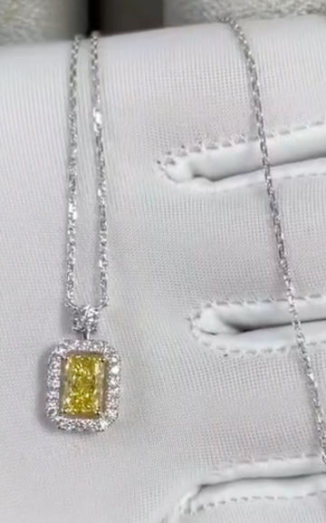 Som yellow stone Chain