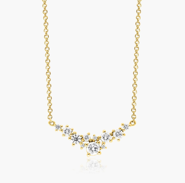 Cosmos Lab-Grown Diamond Necklace In 14K Yellow Gold