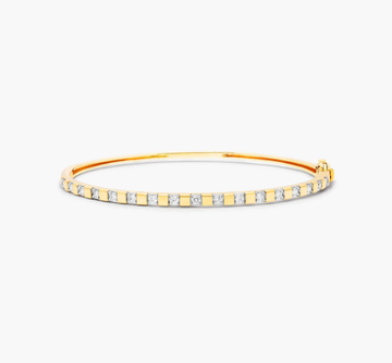 Abyss Lab-Grown Diamond Bracelet In 14K Yellow Gold