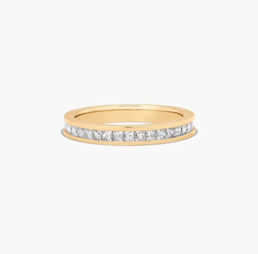 Channel Set Wedding Ring With 0.63 CTW Diamonds In 14K Yellow Gold (2.80mm)