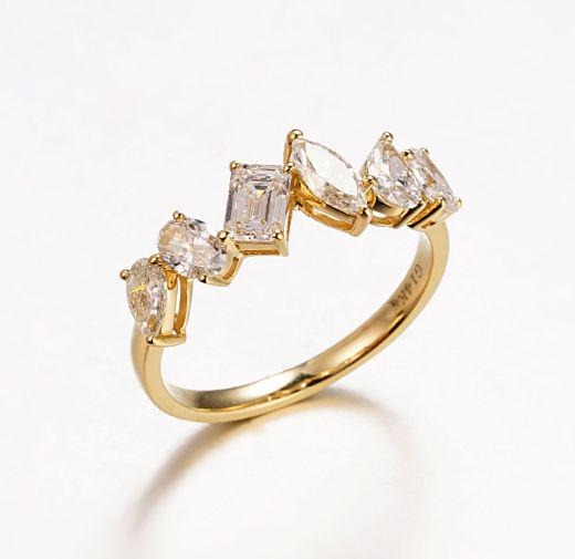 VIP Ari-14K Gold｜Total carat 1.2ct size 6