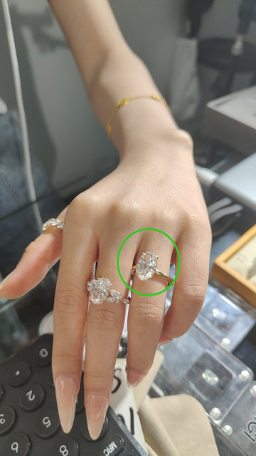 Isabel-1.91ct 925 sliver ring
