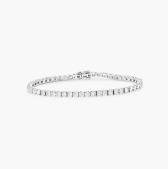 Tennis Bracelet With 2 CTW Diamonds In 14K White Gold
