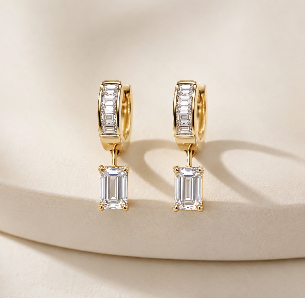 14k 3ct single pendant+10k 1+1ct earrings
