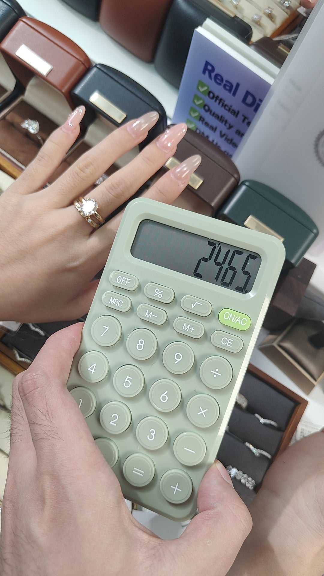 DocStef-oval ring with band-deposit