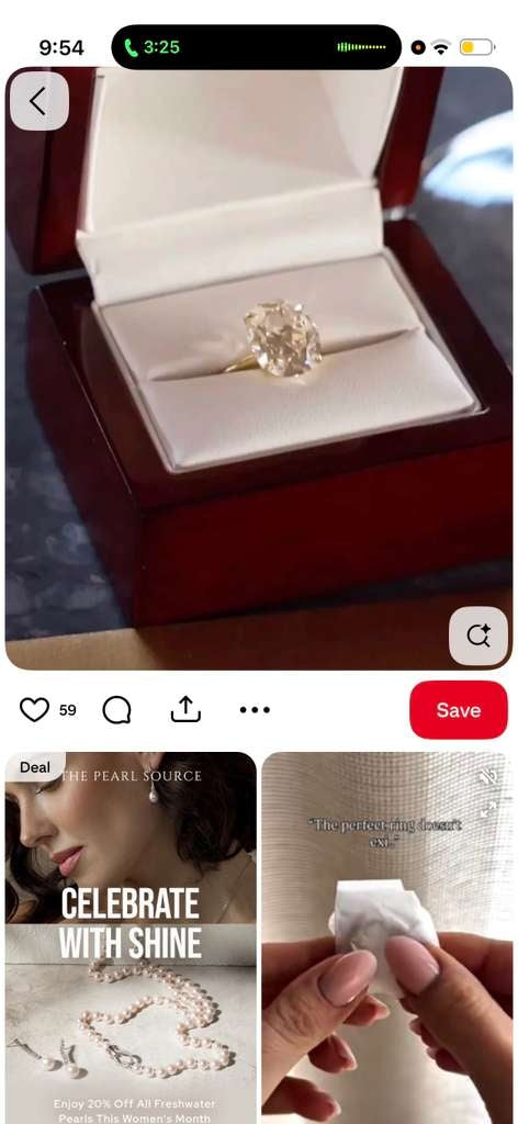 Naomi-Deposit For ring -14k gold -Finger size 6.5 -5 carats -gold band-need Cad
