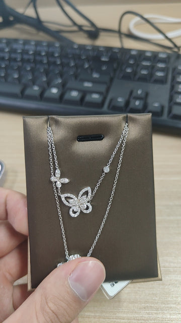 ShhhLuxury-Butterfly necklace 14k